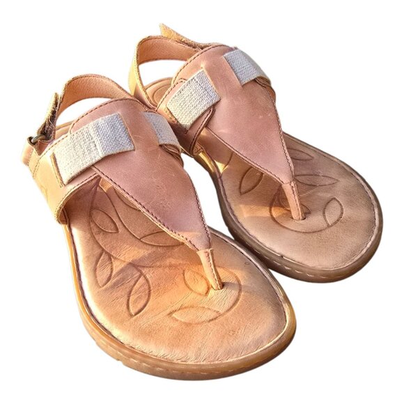 BORN Belluno Leather Sandals sz 8 NWOT - Picture 4 of 9